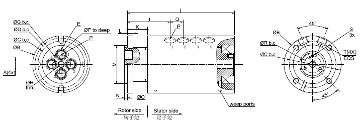 雙路旋轉(zhuǎn)接頭